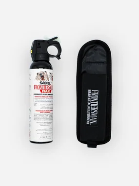 Sprej na medvede SABRE Frontiersman MAX+ puzdro