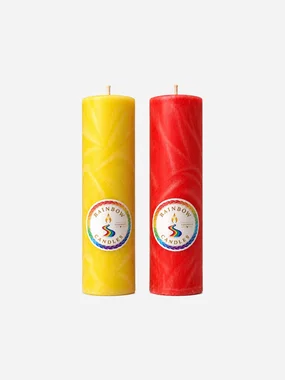 Sviečka z palmového vosku RAINBOW CANDLES