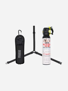 Sprej na medvede SABRE + puzdro 3v1