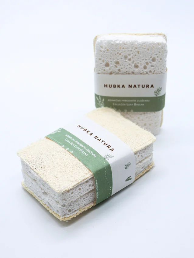 Ekologická bezplastová hubka (2ks)