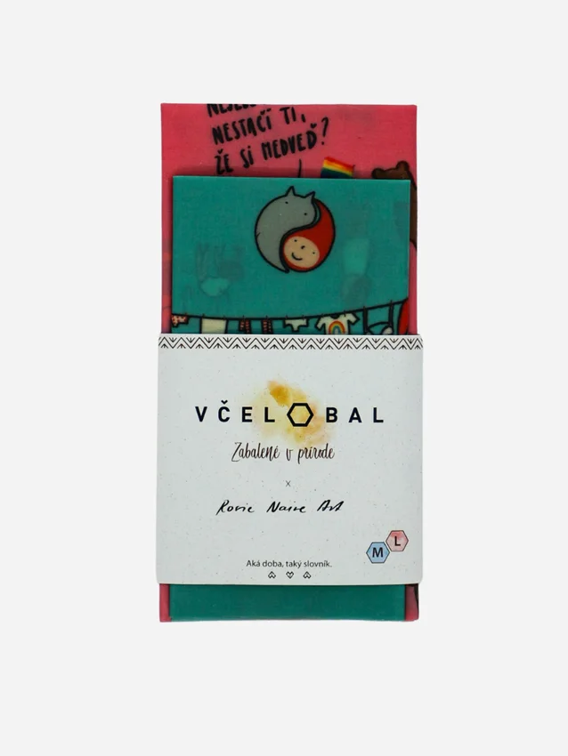 Včelobal od Rosie DUO - Aká doba, taký slovník