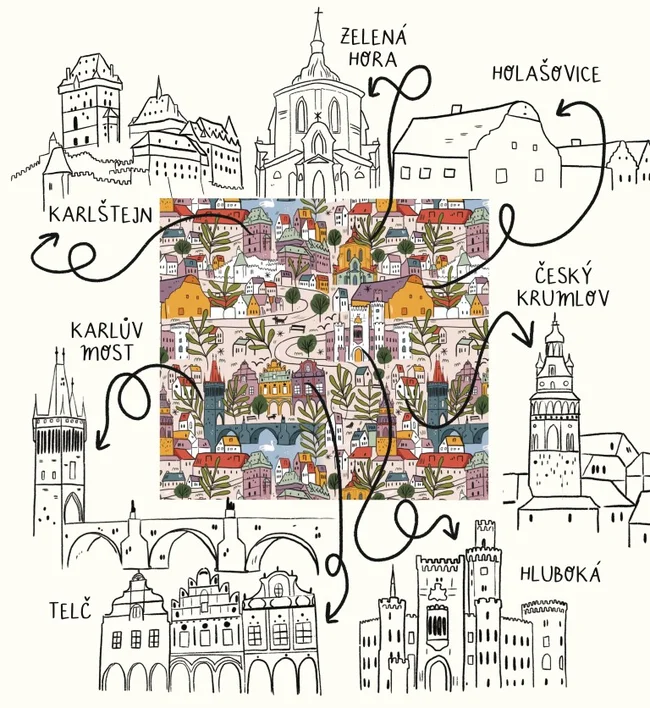 Voskové obrúsky Včelobal DUO - Susedný kraj